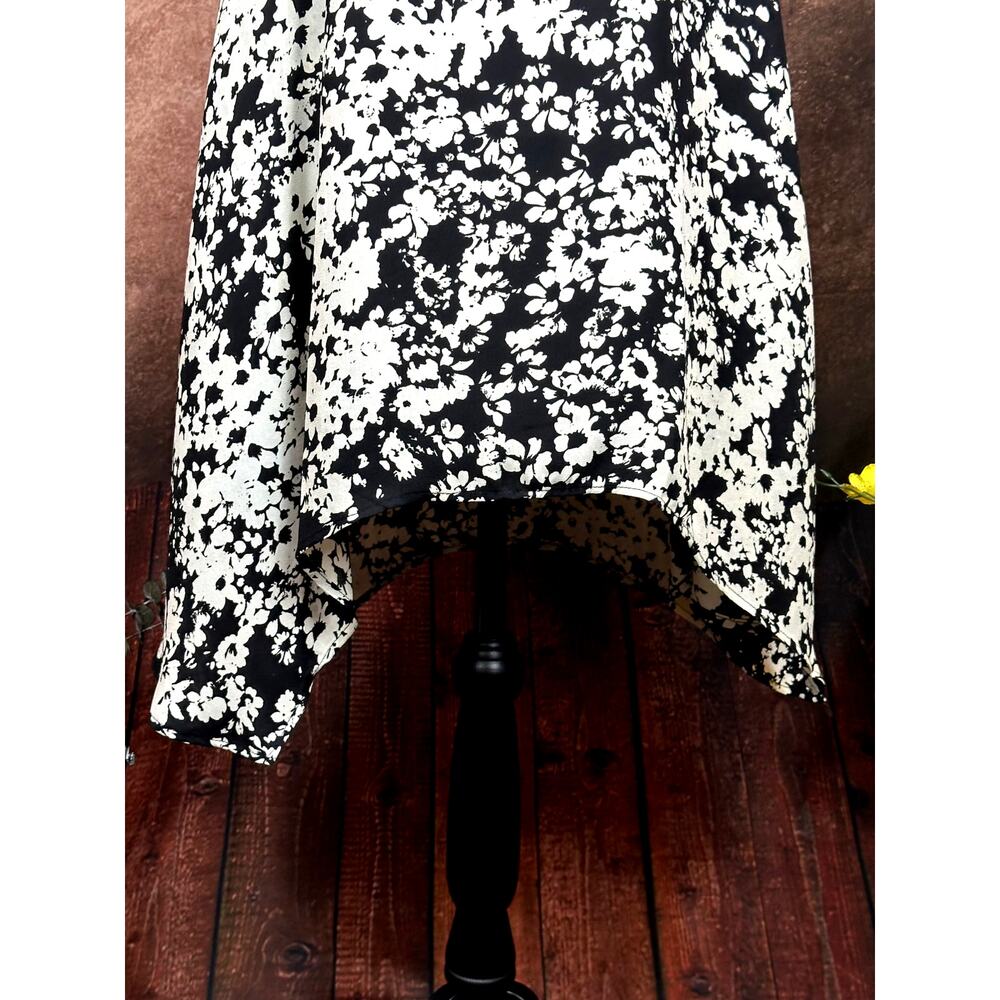 Three Eighty Two Asymmetrical Mini Dress - Black/… - image 6